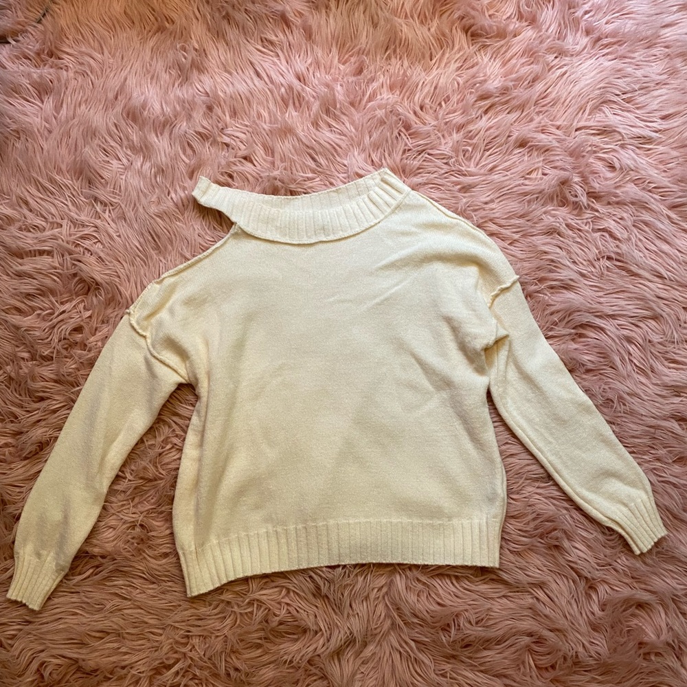 Hollister Cut Shoulder Sweater